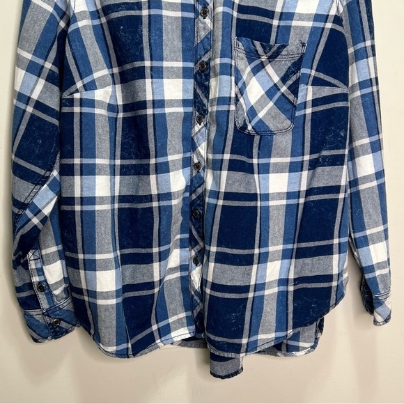Penningtons DC Jeans Blue Flannel Size X - Picture 4 of 13
